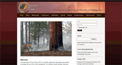 Desktop Screenshot of fireecology.org